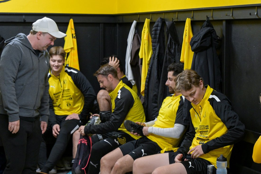 Pep-talk før match