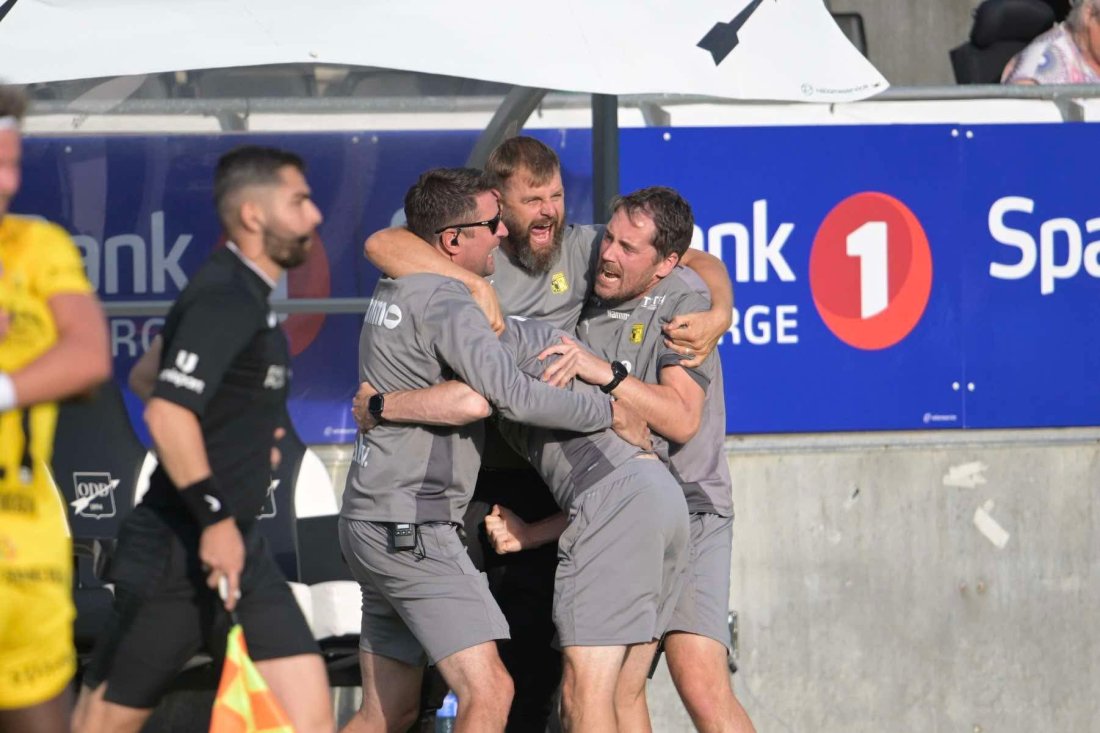 Gla'-benk i Skien!