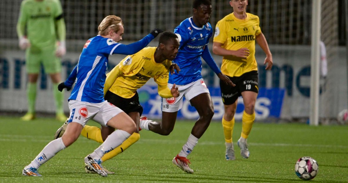 Marcus Ranheim Poengdeling etter jevnspilt kamp mot Ranheim / Raufoss