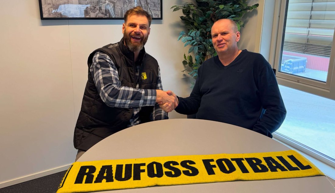 Tom Erland Schjørlien - markedssjef i Metallco Oppland, sammen med daglig leder Mats Thyli.